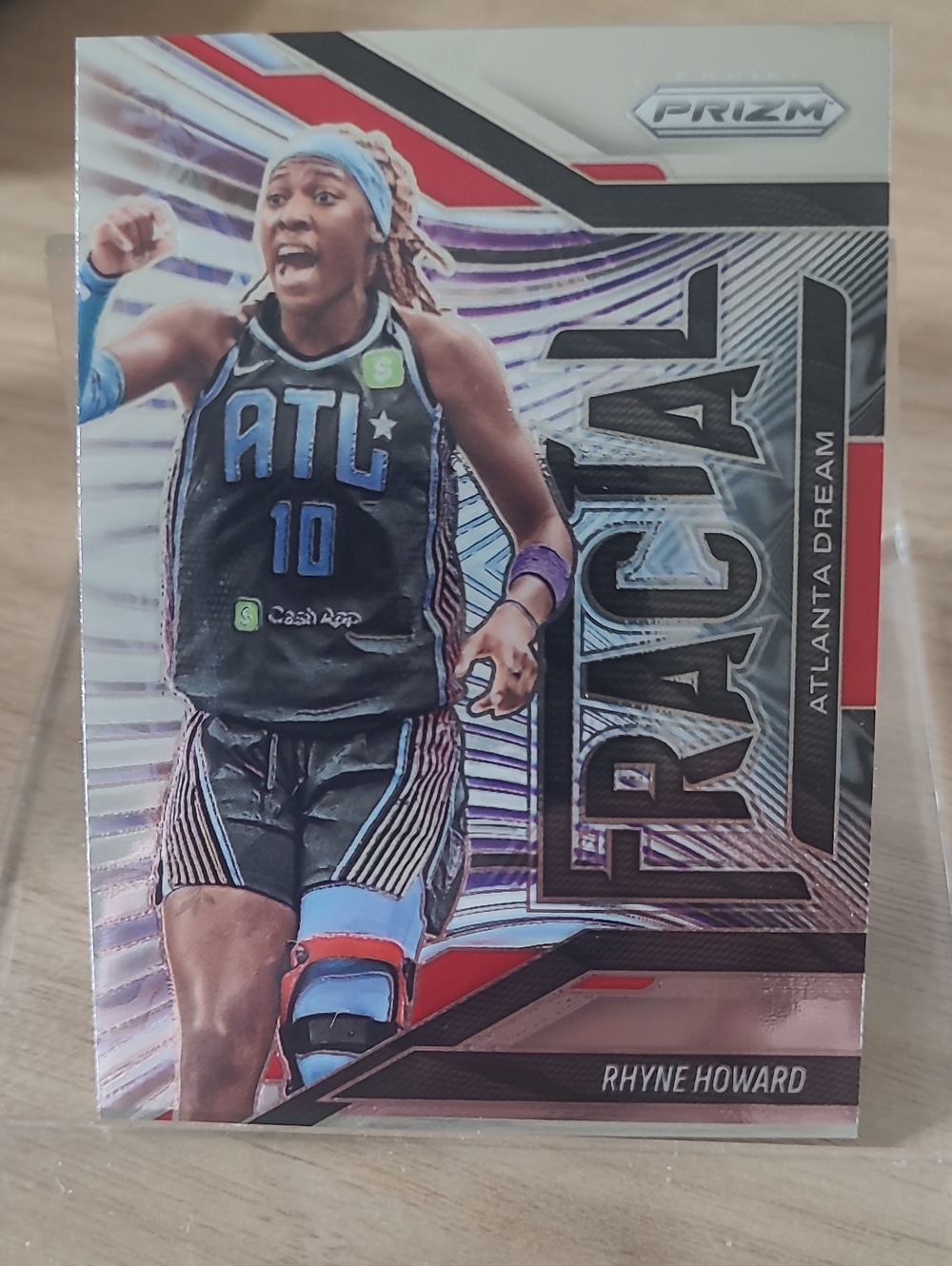 Rhyne Howard Atlanta Dream Prizm Trading Card - Fractal 2025 Prizm